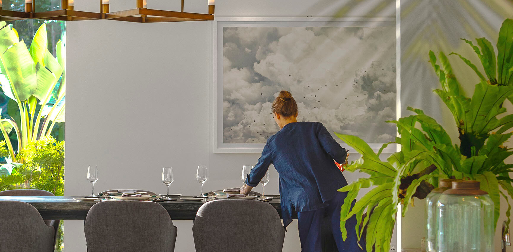 Noku Beach House - Attention to detail dining